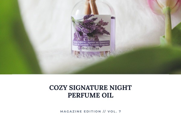 cozy signature night perfume oil