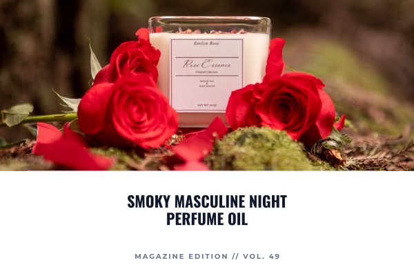 smoky masculine night perfume oil